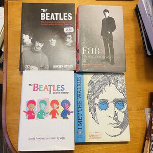 Beatles 10 Book Lot! John Lennon Paul McCartney Brian Epstein In My Life Bundle